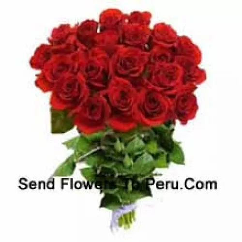 Bunch Of 24 Red Roses